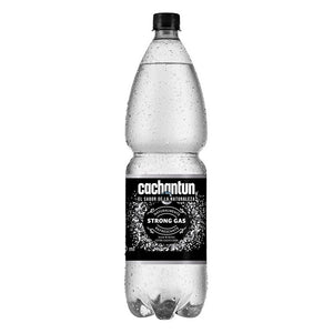 Agua Mineral Strong Cachantún Con Gas 1600cc