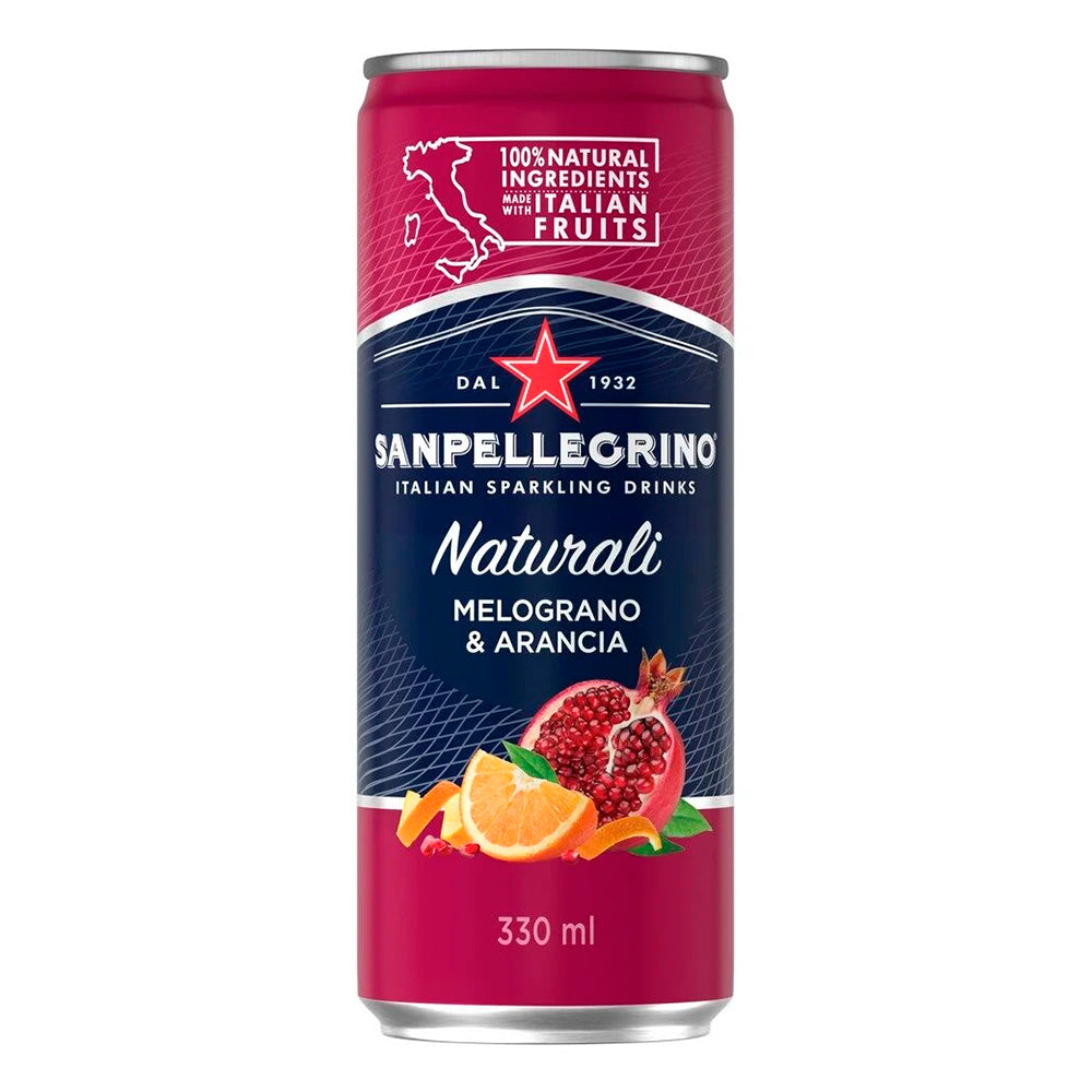 Agua Saborizada San Pellegrino Melograno Aranciata 330cc
