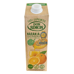 Jugo Don Simón 100% Exprimido Naranja 1000cc