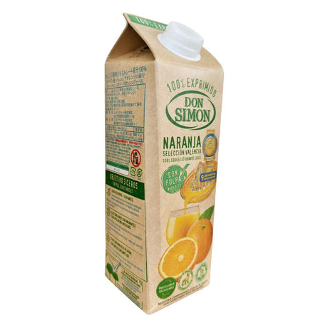 Jugo Don Simón 100% Exprimido Naranja 1000cc