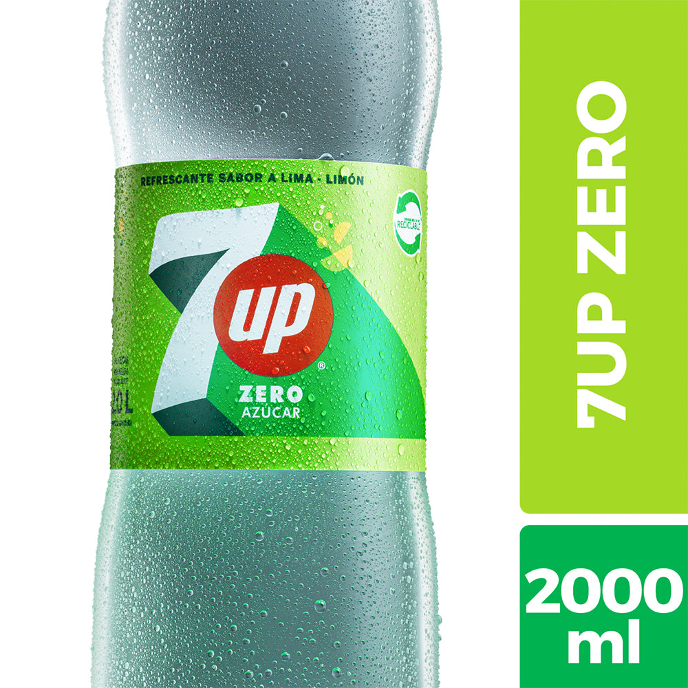 Bebida 7 Up Zero Botella 2000cc