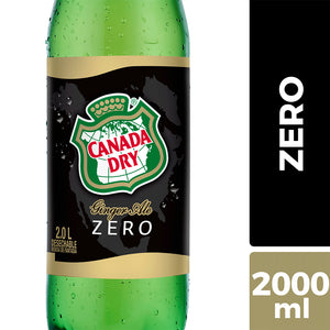 Bebida Canada Dry Ginger Ale Zero 2000cc
