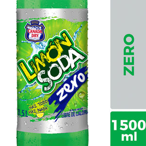 Bebida Limón Soda Zero botella desechable 1500cc