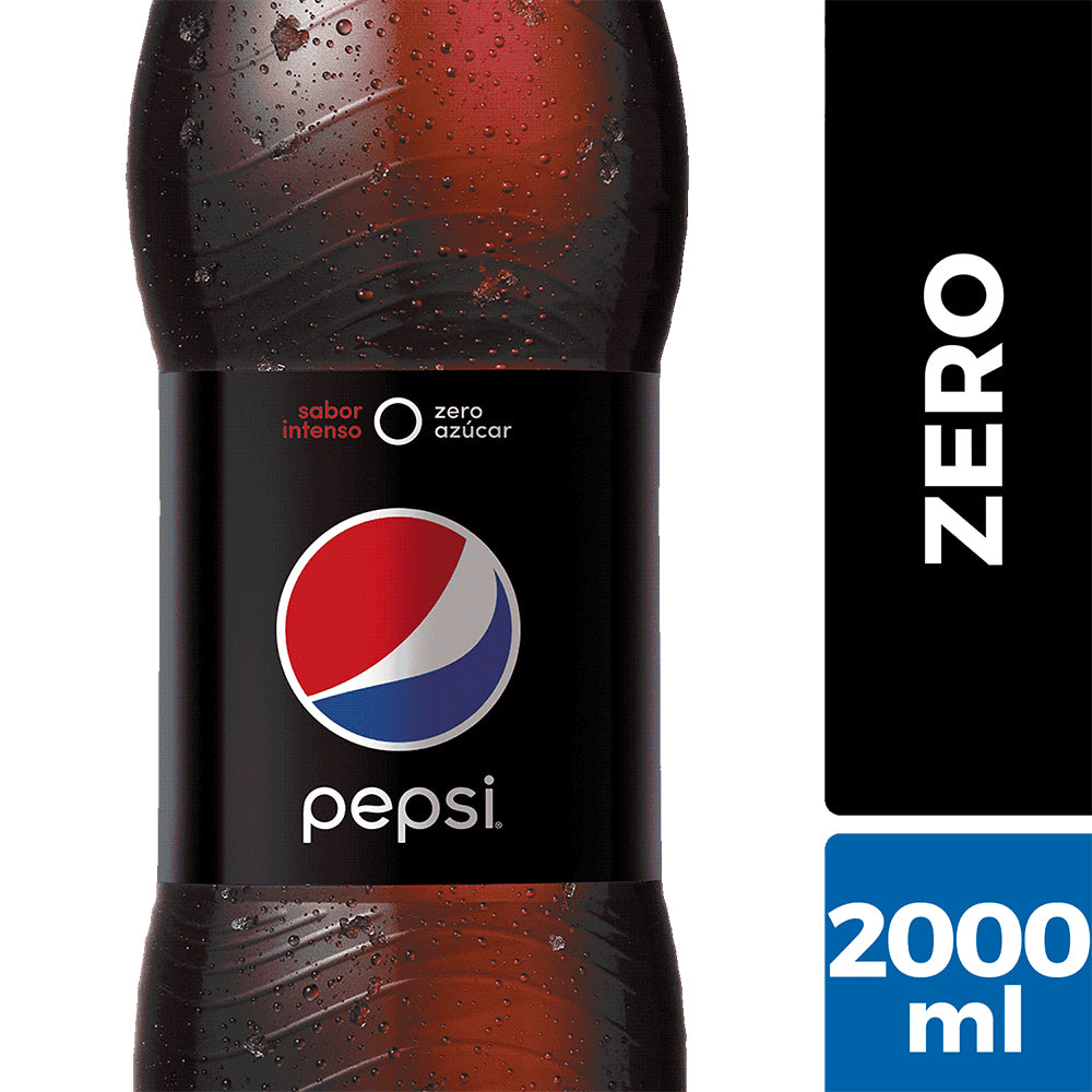 Bebida Pepsi Zero Botella 2000cc