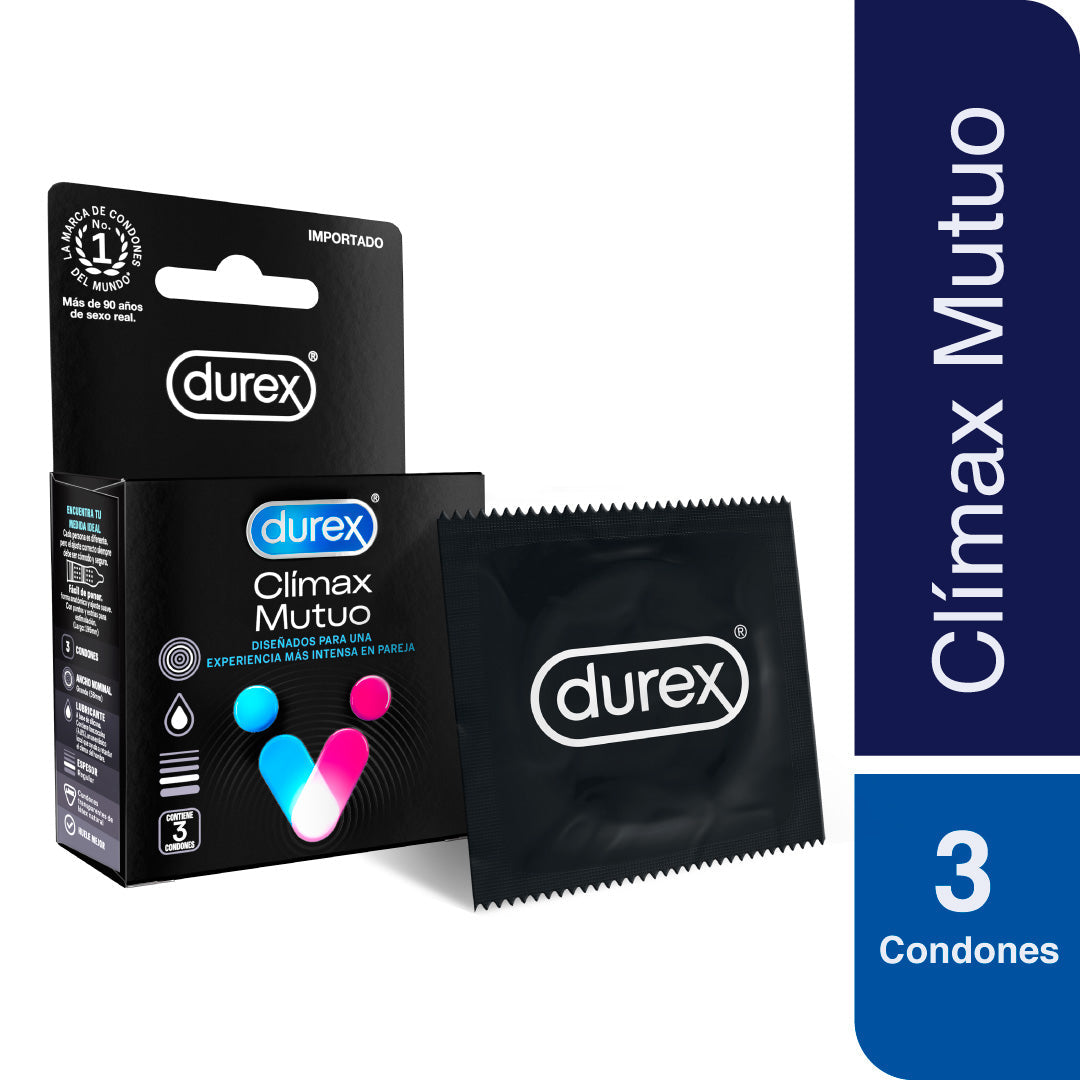 Durex Condones Climax Mutuo 3un