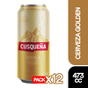 12x Cerveza Cusqueña Lager Lata 473cc