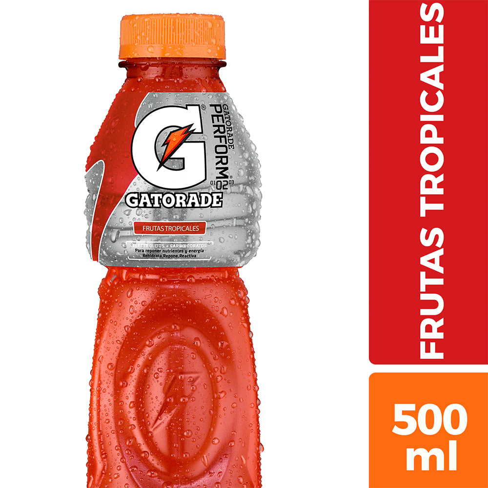Bebida Isotónica Gatorade Frutas Tropicales 500cc