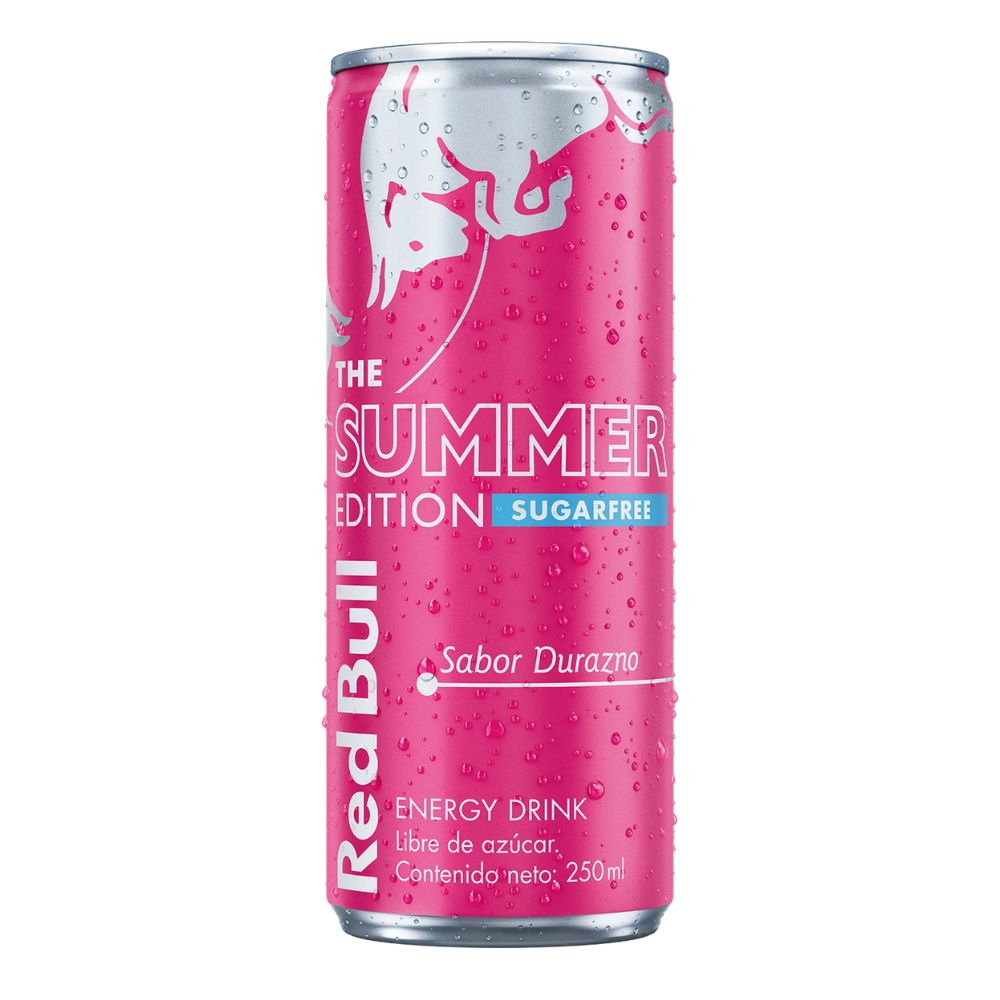 Bebida Energética Red Bull Durazno 250cc