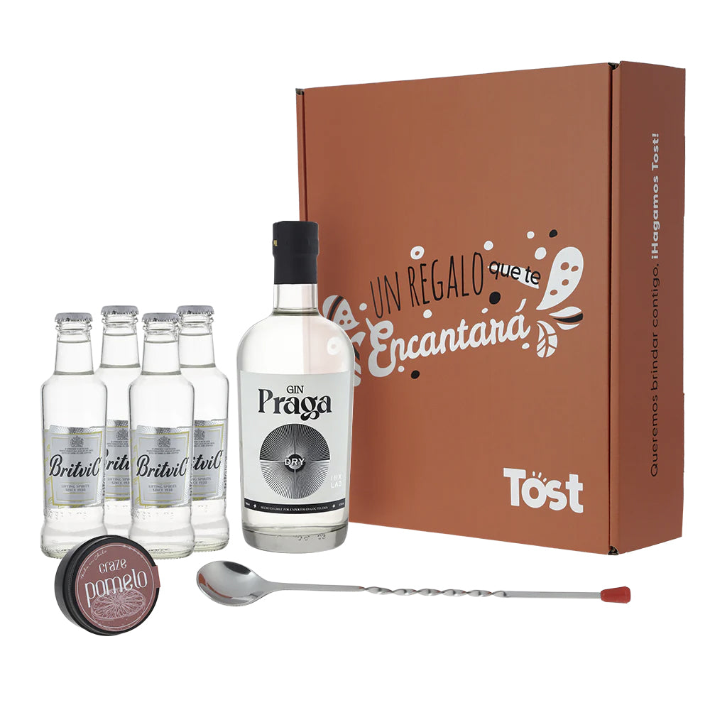 Caja Tost Gin Praga Tonic