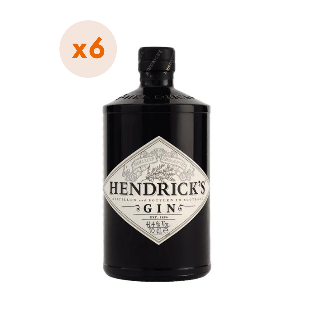 6x Gin Hendricks 41.4º  700cc