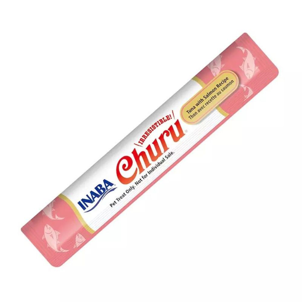 Snack Churu para Gato sabor Atún - Salmón 14gr