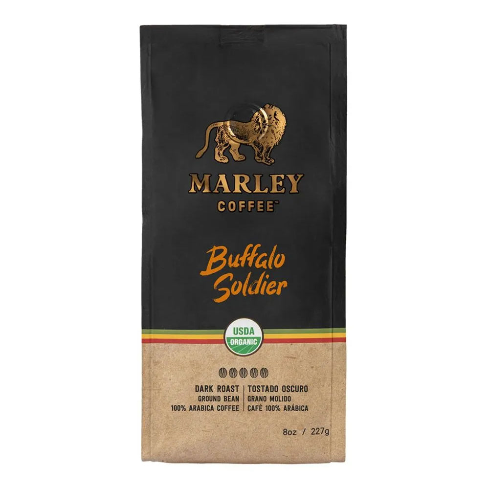 Café Grano Molido Orgánico Buffalo Marley Coffee 227g