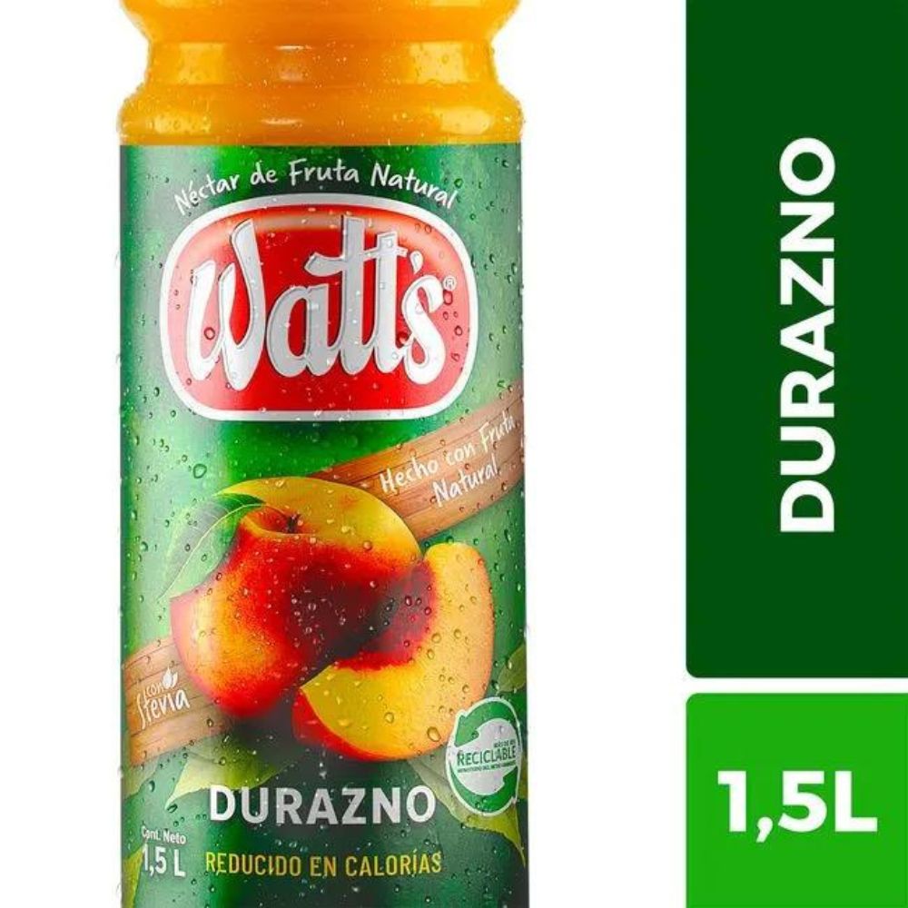 Jugo Watts Durazno 1500cc