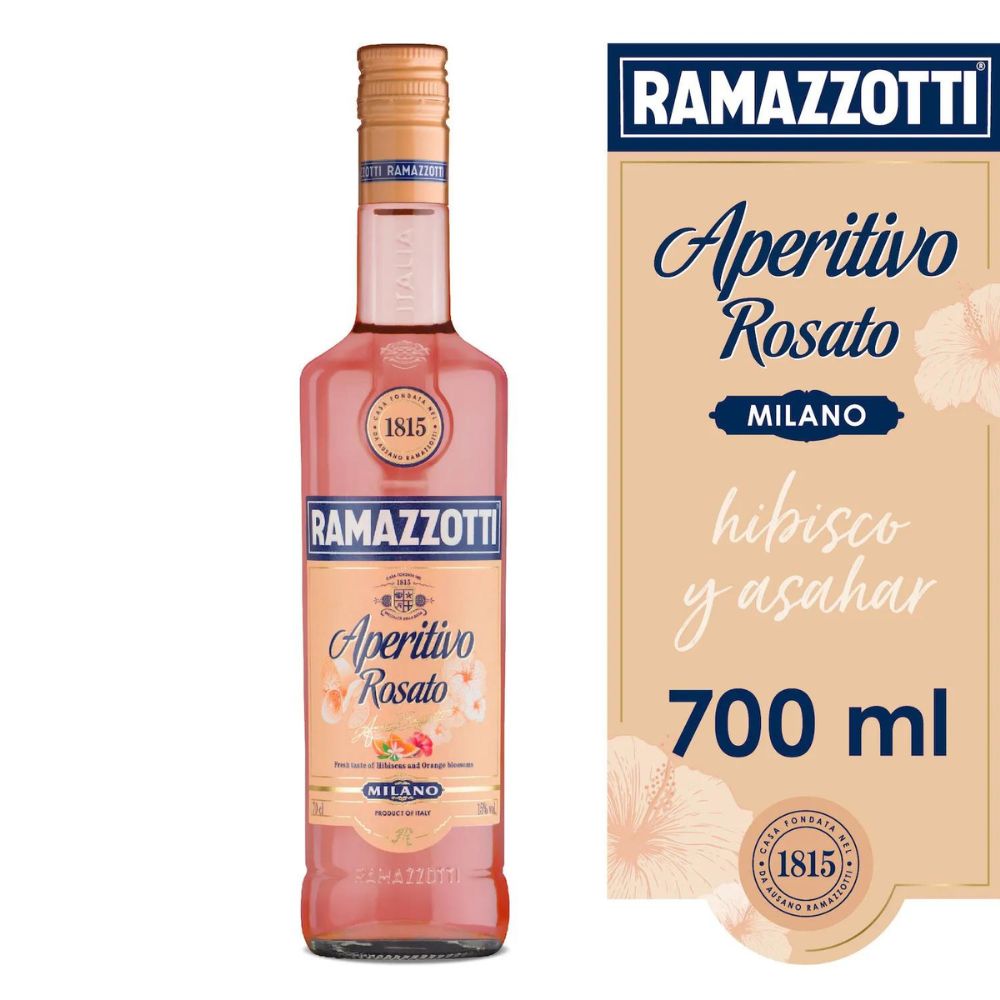 Licor Aperitivo Ramazzotti Rosato 700cc