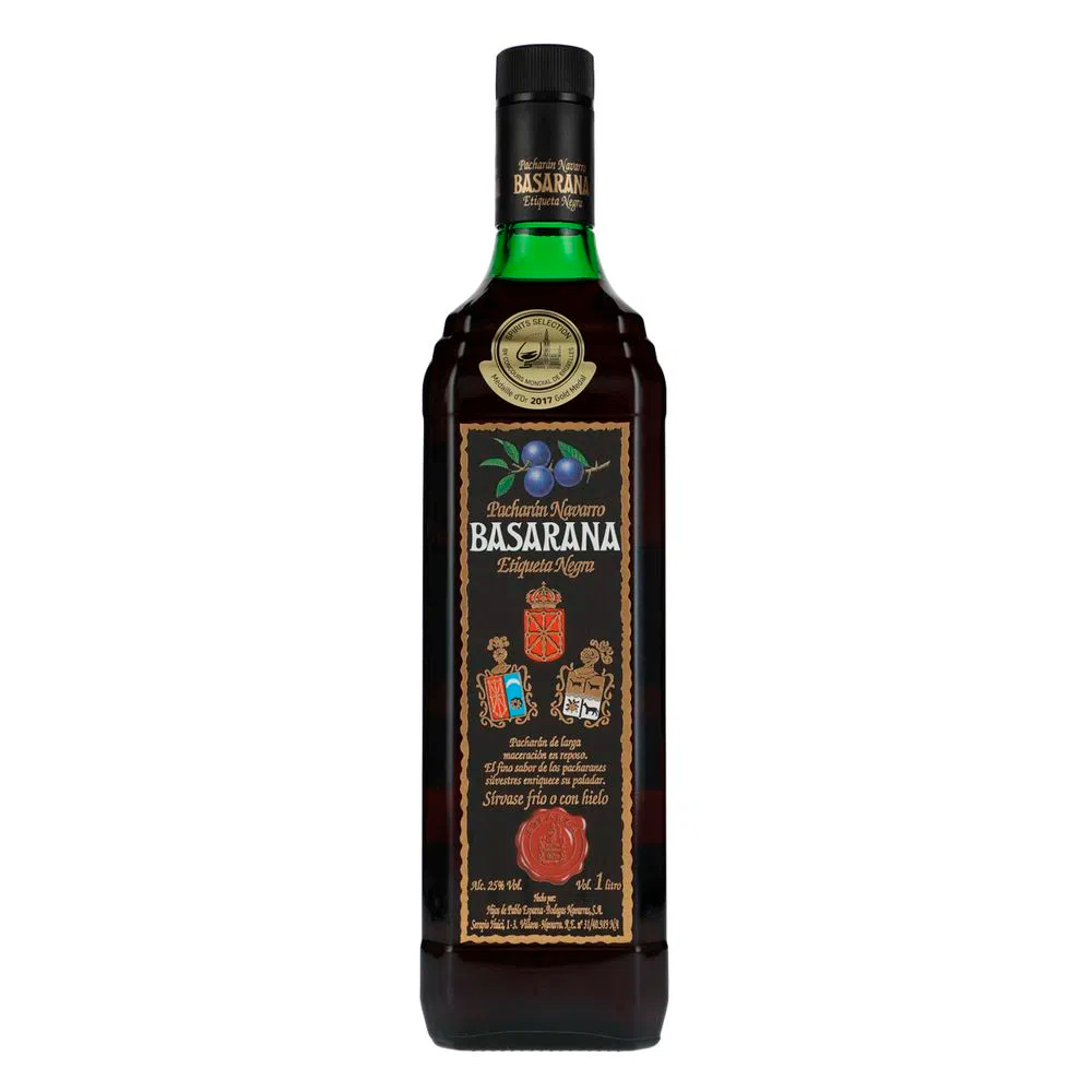 Licor Pacharan Basarana 25° 1000cc