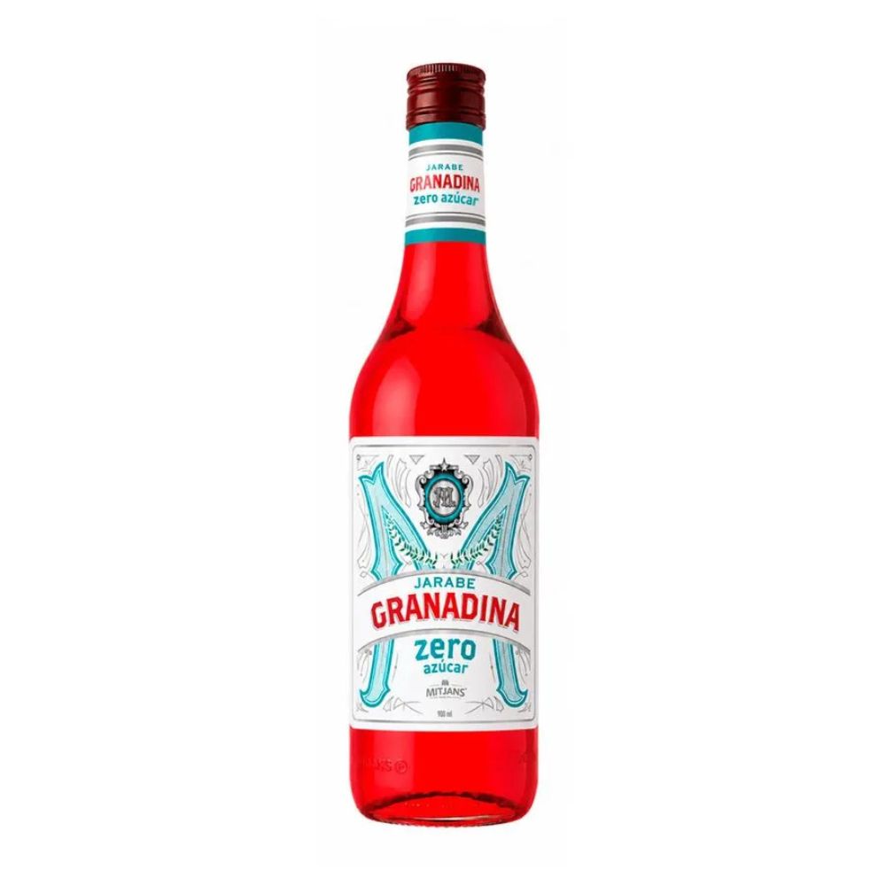 Jarabe de Granadina Zero Azúcar Mitjans 900cc
