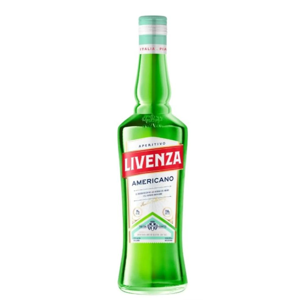 Licor Aperitivo Livenza Menta Americano 14° 750cc