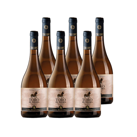 6x Vino Toro de Piedra Gran Reserva Cepas 750cc