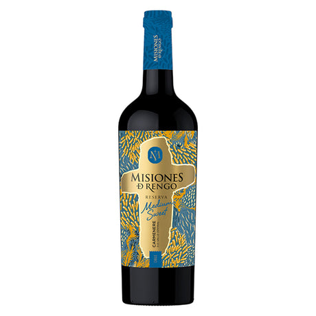 6x Vino Misiones De Rengo Reserva Medium Sweet Cepas 750cc