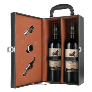 Pack Vinos Toro de Piedra Gran Reserva + Maleta con Accesorios