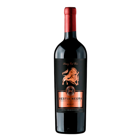 6x Vino Bestia Negra Reserva De Familia Cepas 750cc