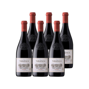 6x Vino Tarapacá Gran Reserva Cepas 750cc