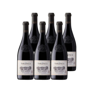 6x Vino Tarapacá Gran Reserva Cepas 750cc