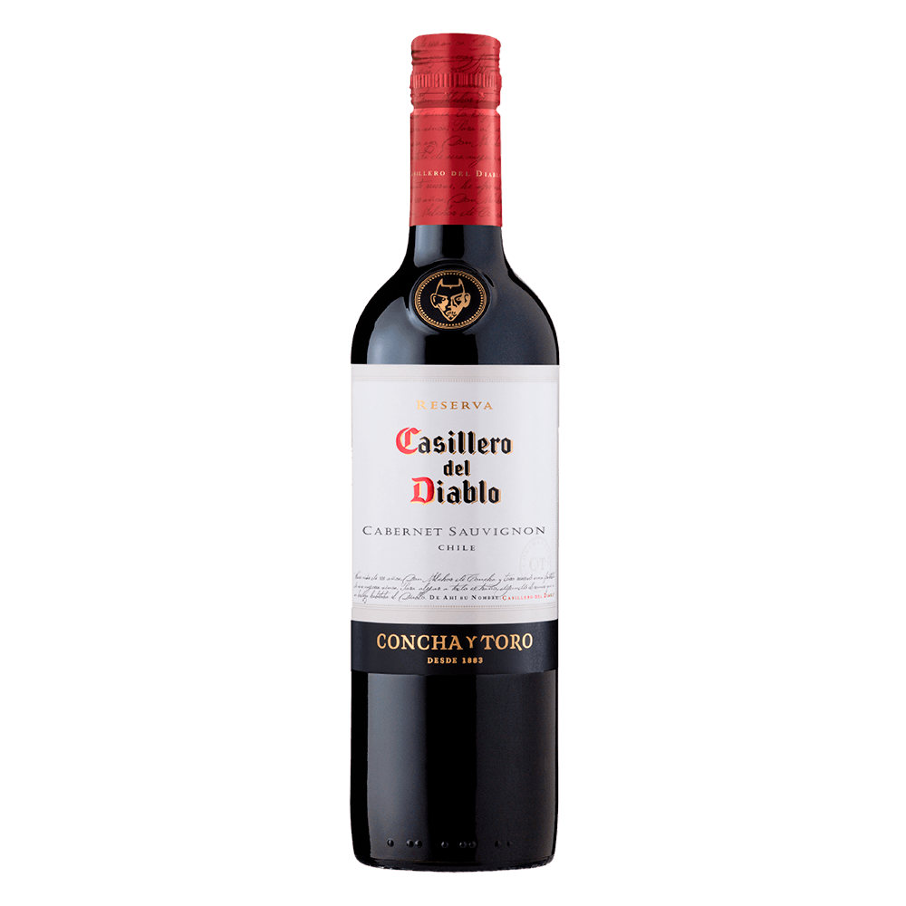 Vino Casillero Del Diablo Reserva Cabernet Sauvignon 13,5° 375cc