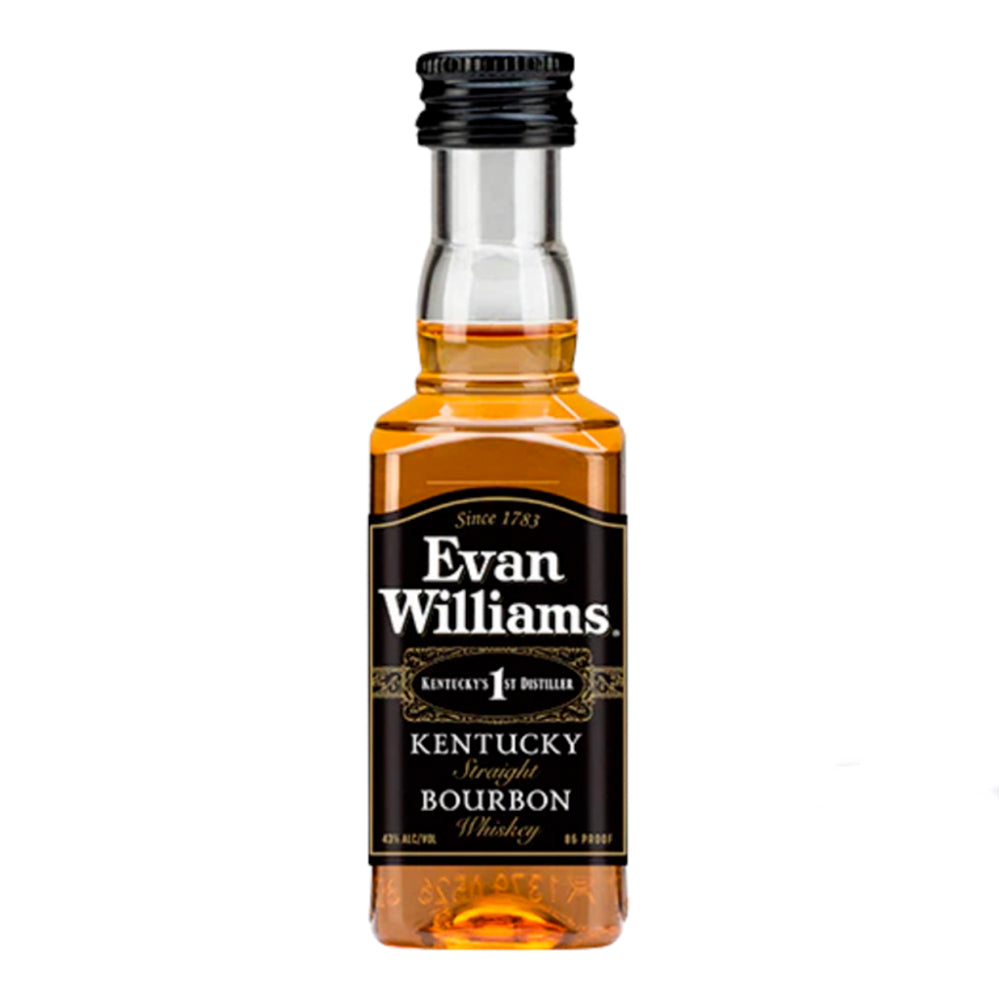 Whisky Miniatura Evan Williams Black 40° 50cc