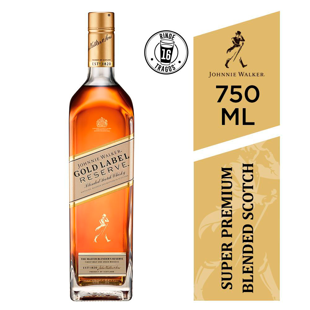 Whisky Johnnie Walker Gold Reserve 40º 750cc