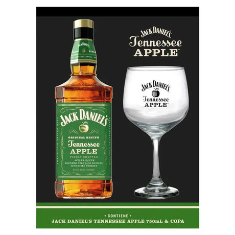 Whiskey Jack Daniels Apple 750cc + Copa de Regalo