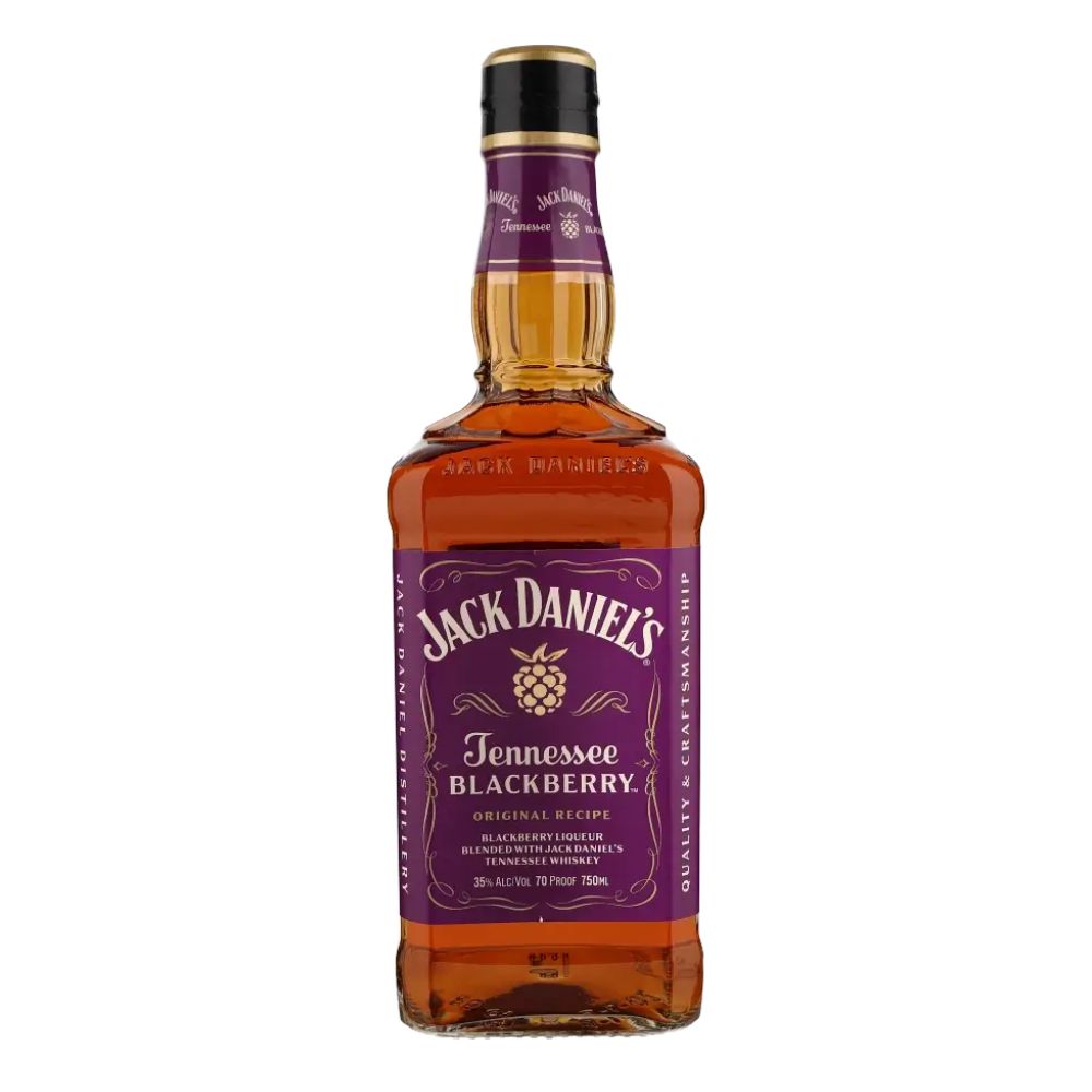 Whiskey Jack Daniel's Tennessee Blackberry 35° 750cc