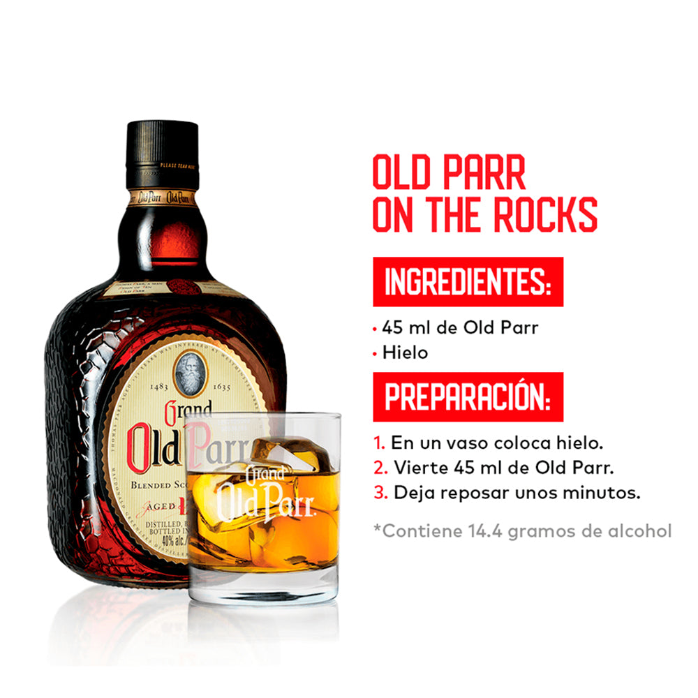 Whisky Old Parr Blended Scotch 12 Años 750cc | Tost.cl
