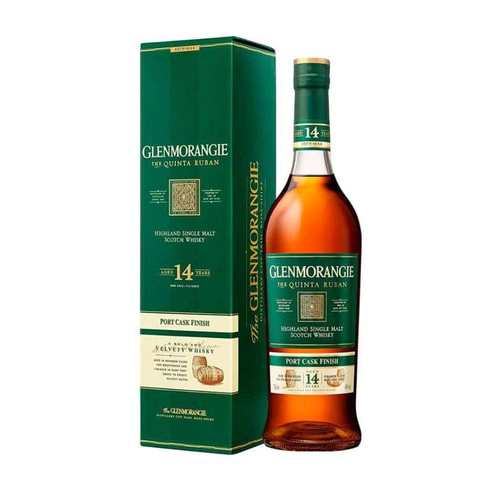 Whisky Glenmorangie The Quinta Ruban 14 Años 750cc