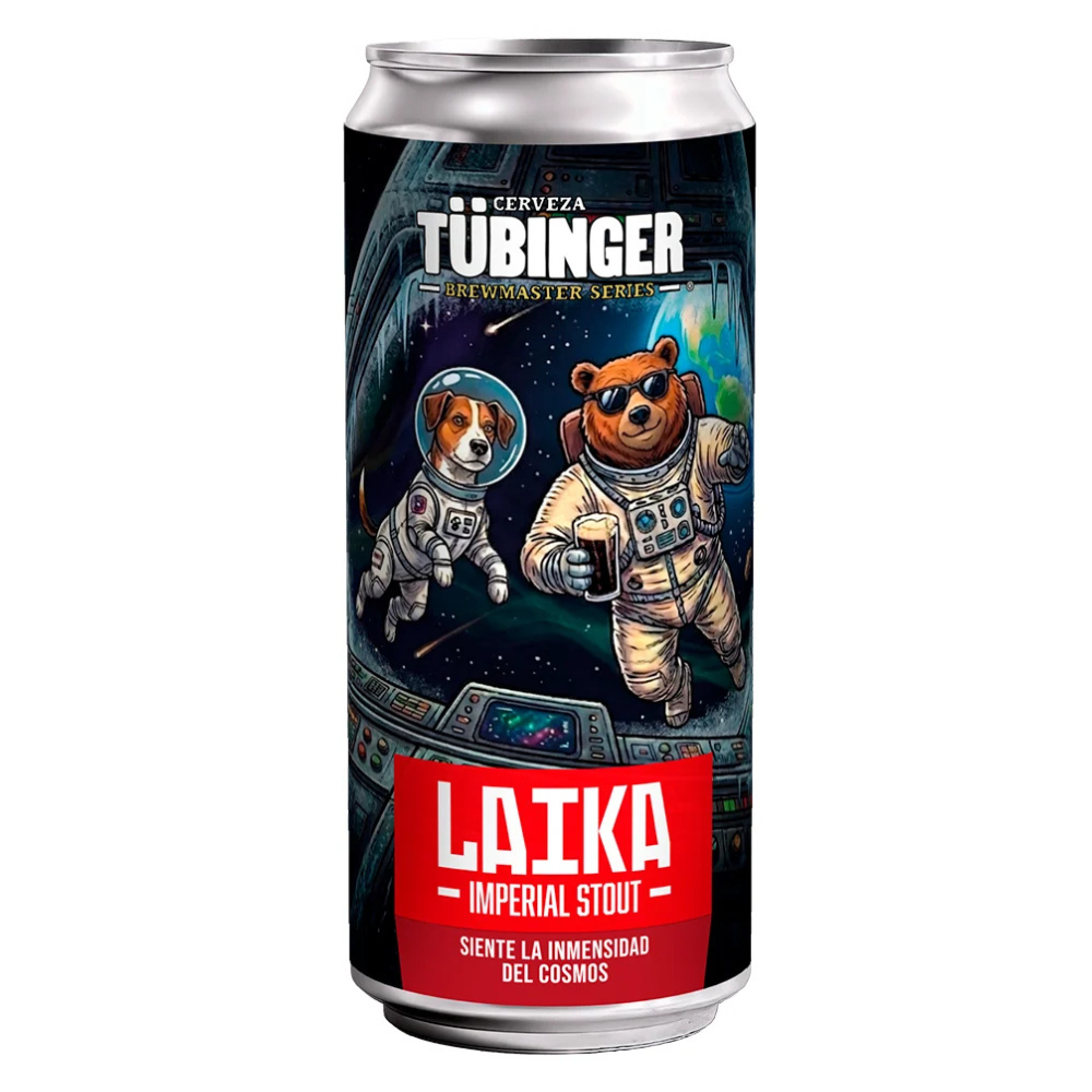 Cerveza Tubinger Laika Imperial Stout 10° 470cc