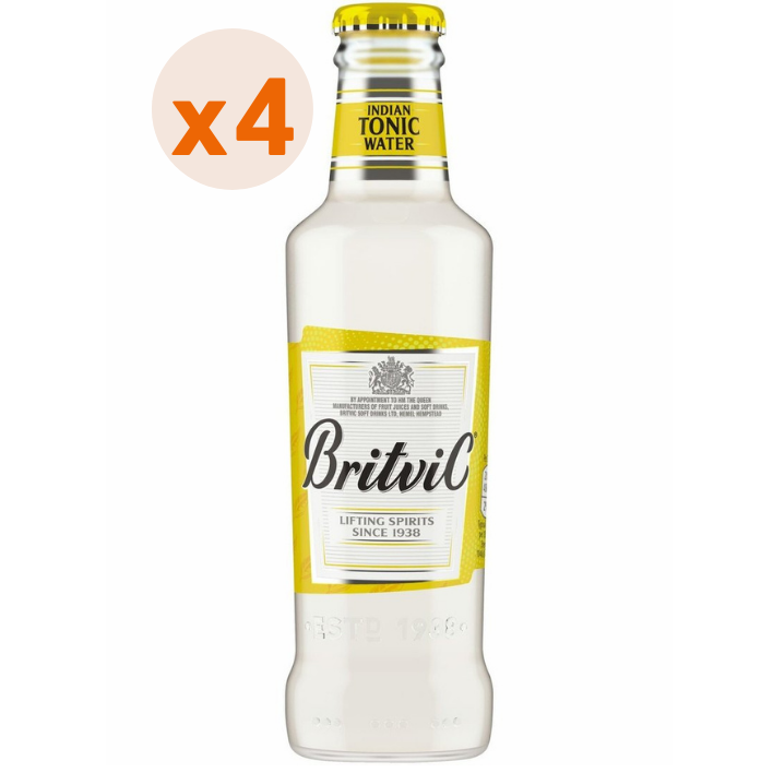 4x Agua Tónica Britvic 200cc