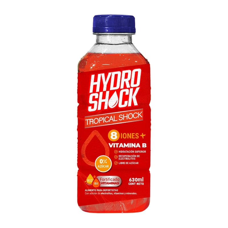 Bebida Isotónica HydroShock Tropical Shock Zero 630cc
