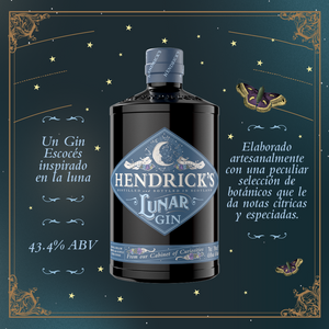 Gin Hendricks Lunar 43º botella 700cc