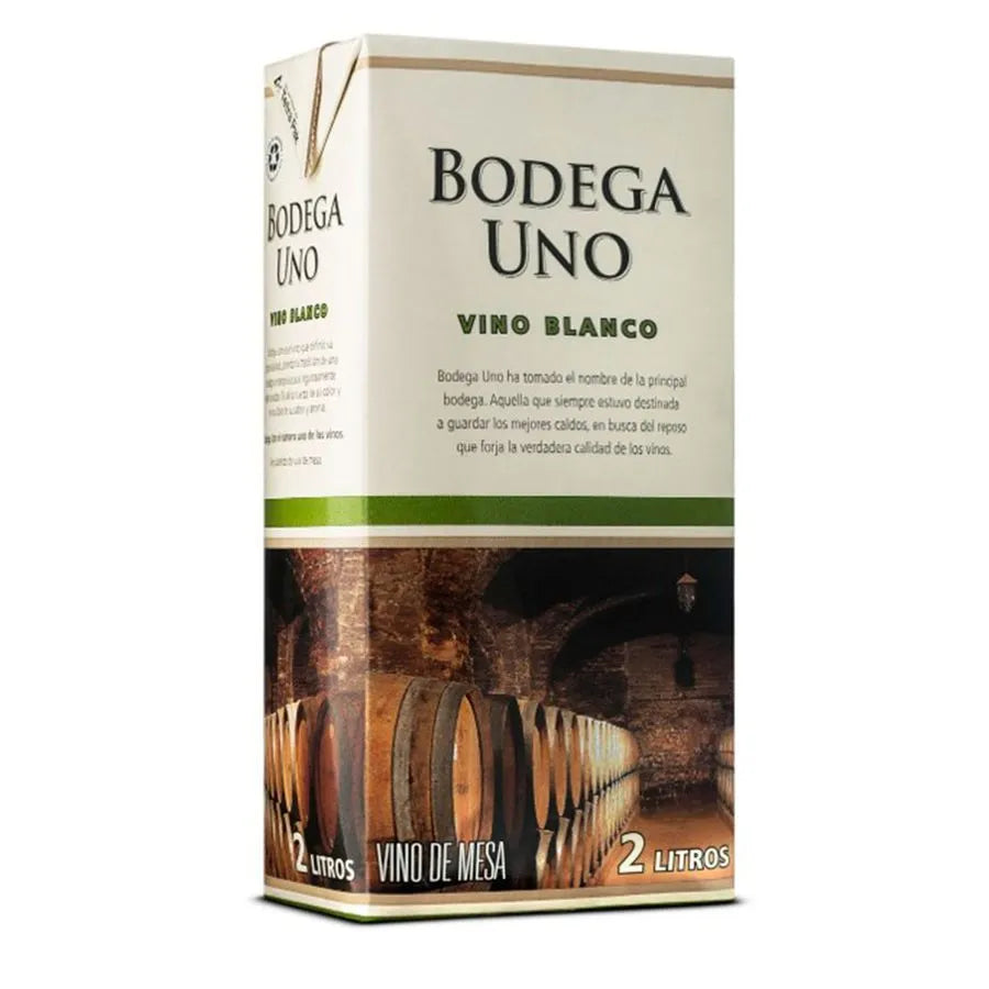 Vino Bodega Uno Blanco 12° 2000cc