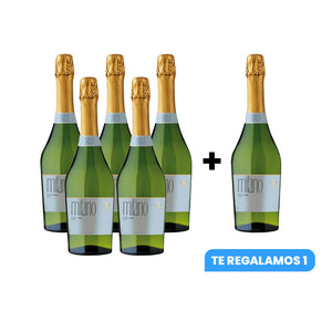 6x Espumante Milano Brut 750cc