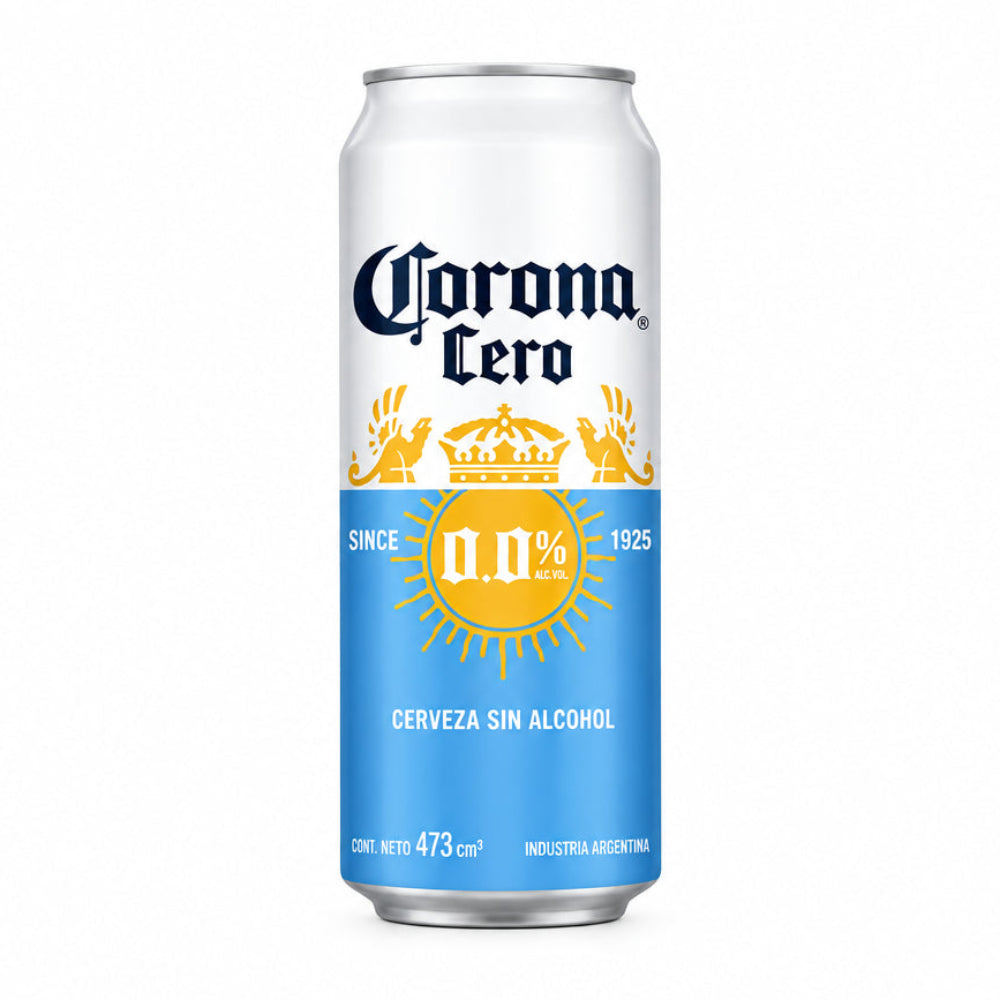 Cerveza Corona Cero 0.0° Lata 473cc