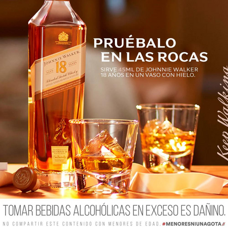 Whisky Johnnie Walker 18 Años 40° 750cc - Personalizado
