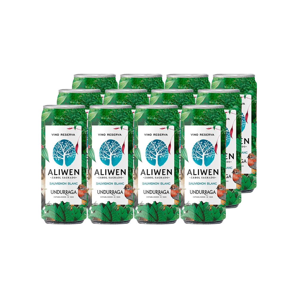 12x Vino Aliwen Reserva Sauvignon Blanc RTD 250cc