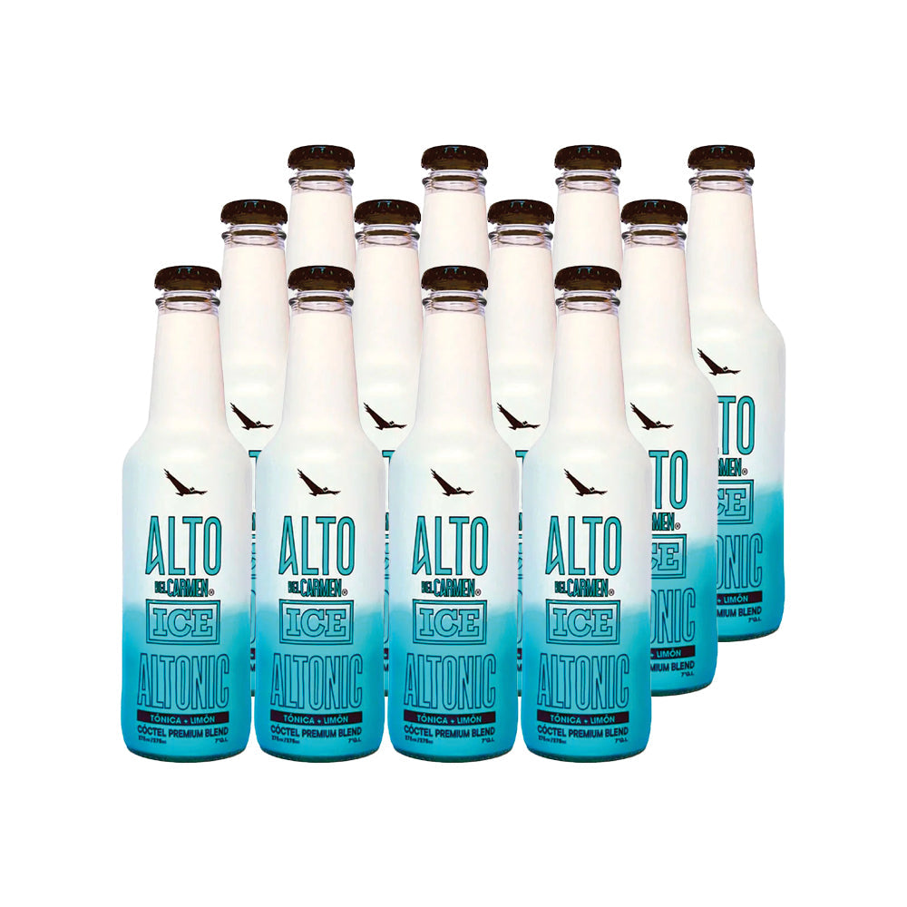 12x Cóctel Alto Del Carmen Ice Tonic 7° 275cc