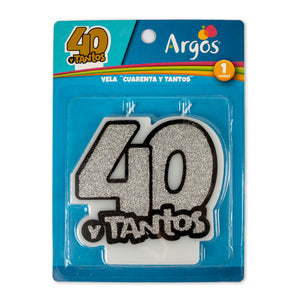Vela Cuarenta Y Tantos Color Aleatorio Argos