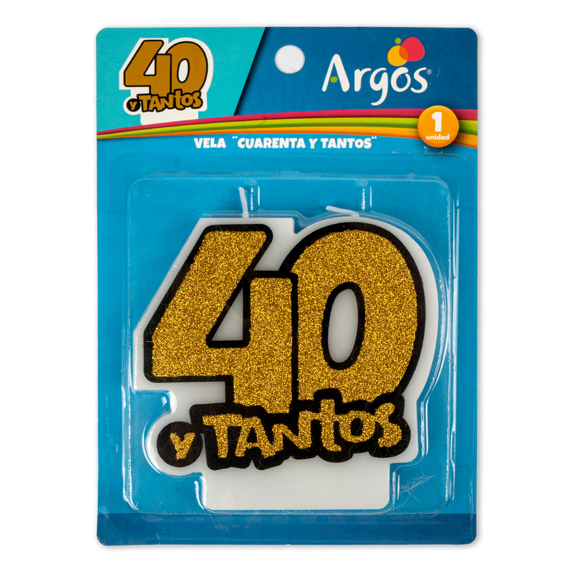Vela Cuarenta Y Tantos Color Aleatorio Argos
