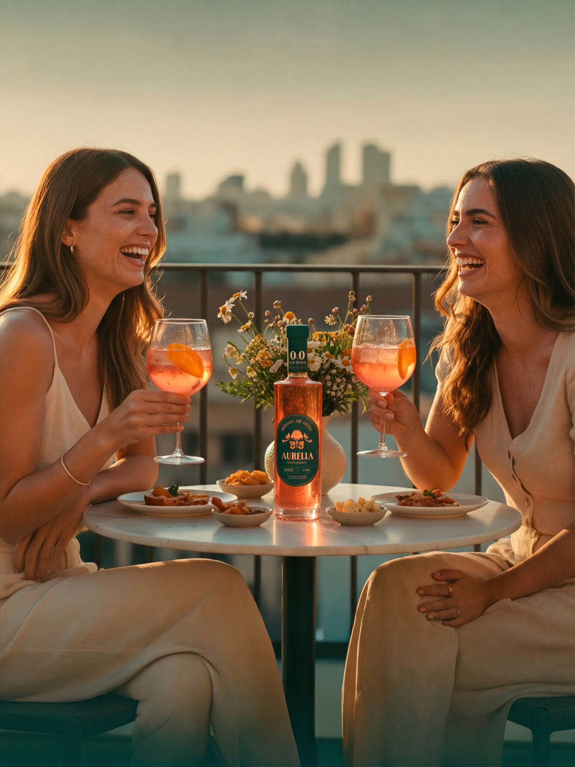 Licor Aperitivo Sin Alcohol Aurelia Spritz Rosato 750cc