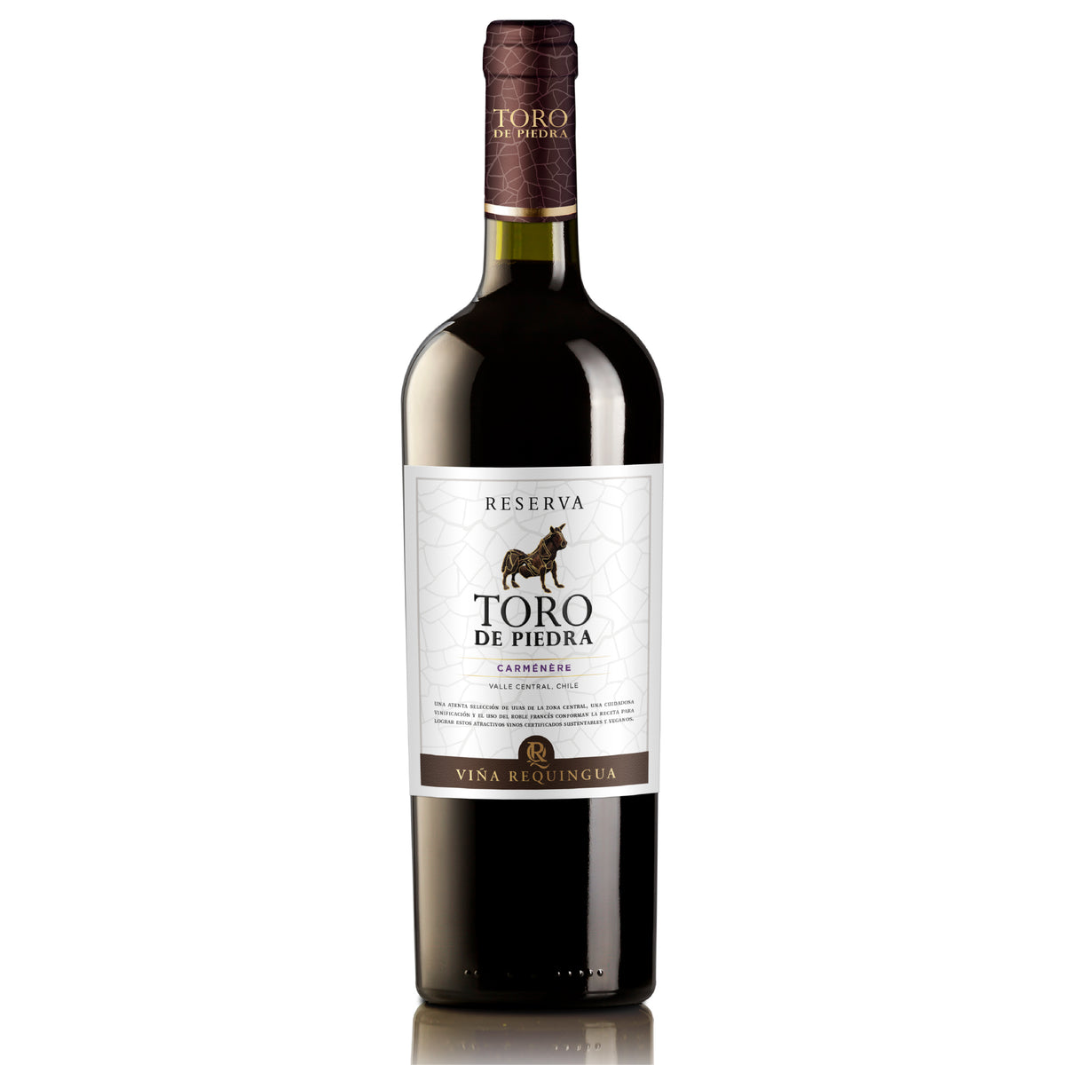 Vino Toro de Piedra Reserva Carmenere 750cc