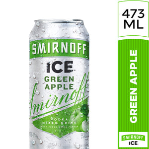 Vodka Smirnoff Ice Green Apple 473ml