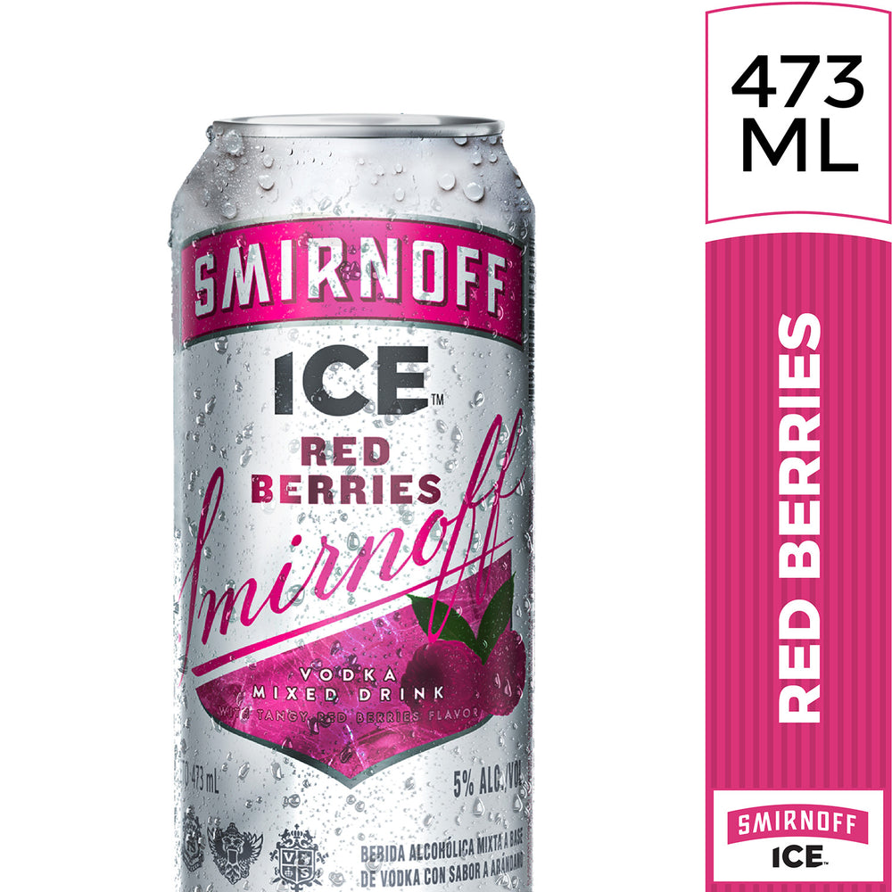 Vodka Smirnoff Ice Red Berries 473ml